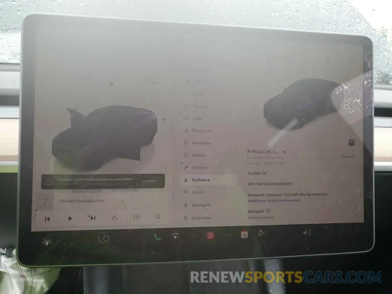 9 Photograph of a damaged car 7SAYGDEE1PA074971 TESLA MODEL Y 2023