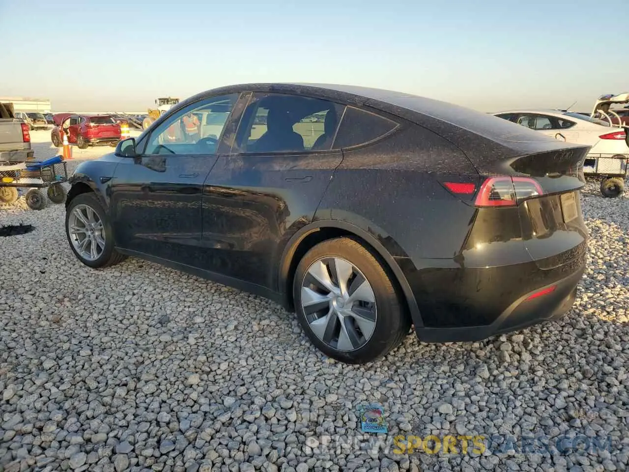 2 Photograph of a damaged car 7SAYGDEE1PA078373 TESLA MODEL Y 2023