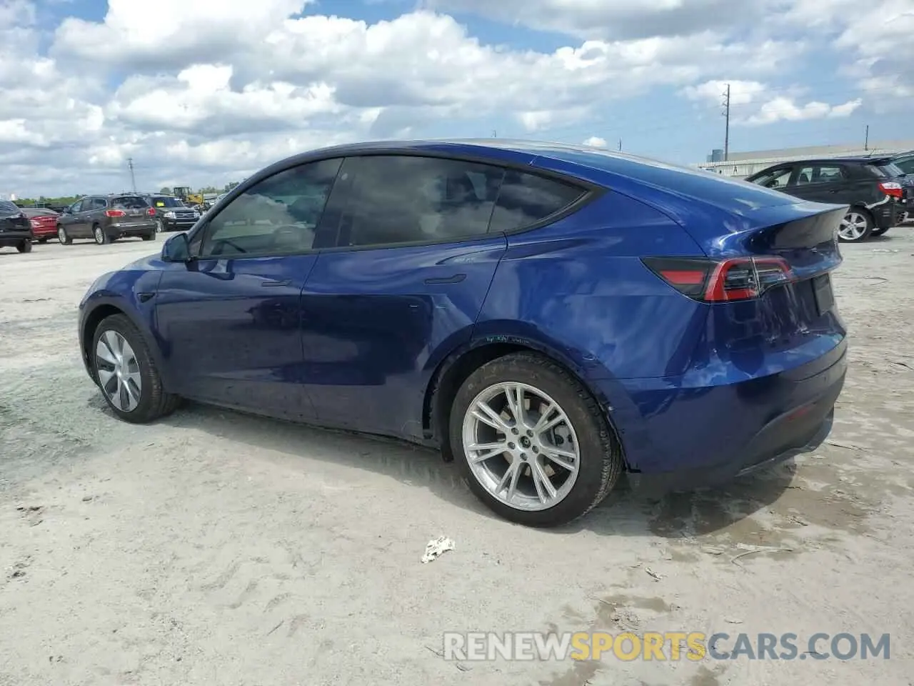 2 Photograph of a damaged car 7SAYGDEE1PA094721 TESLA MODEL Y 2023