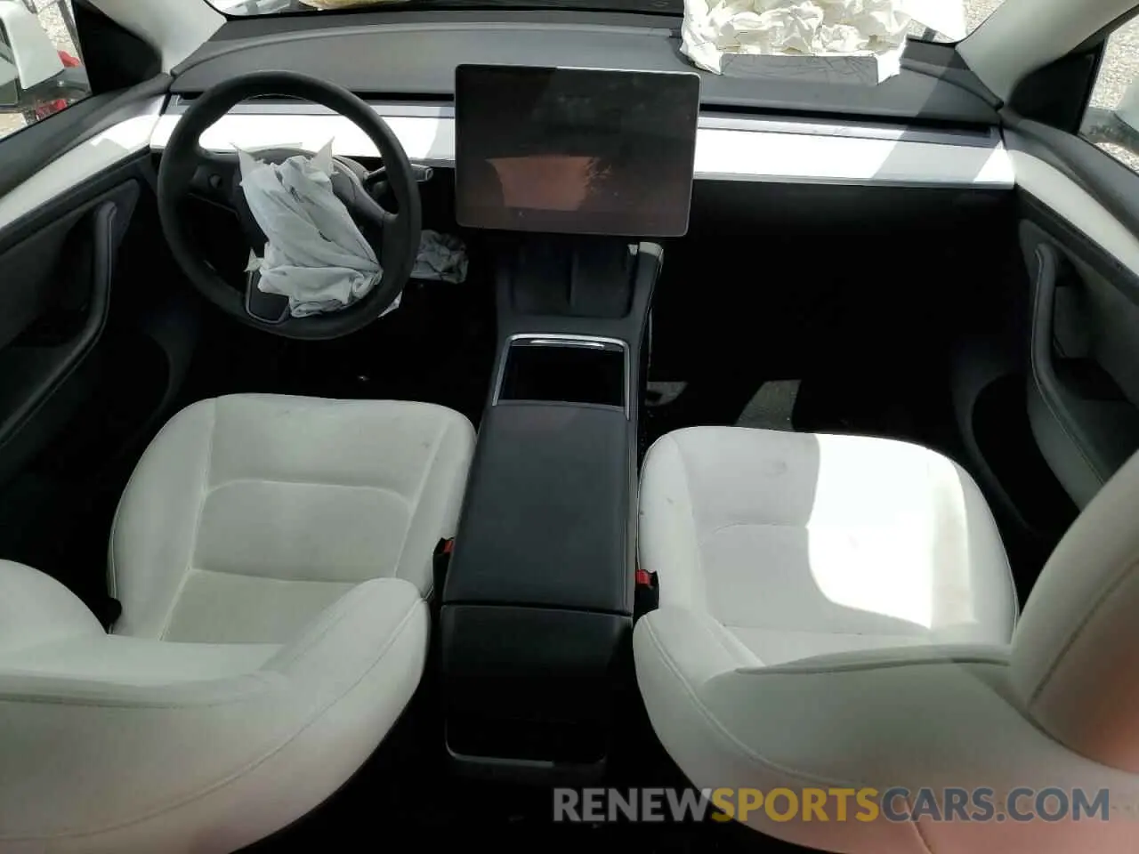 8 Photograph of a damaged car 7SAYGDEE1PA096825 TESLA MODEL Y 2023