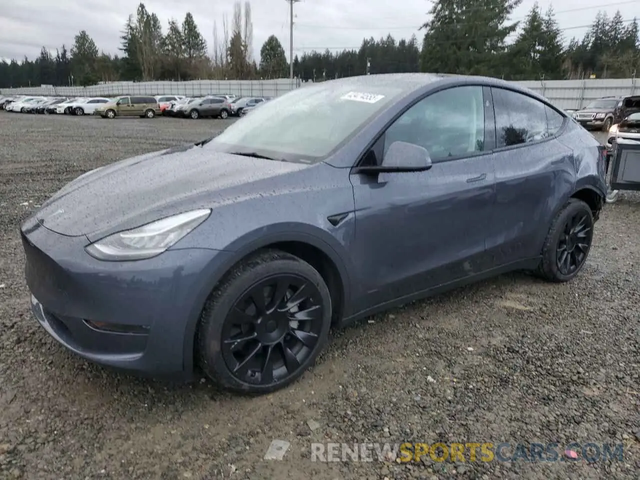 1 Photograph of a damaged car 7SAYGDEE1PA123019 TESLA MODEL Y 2023