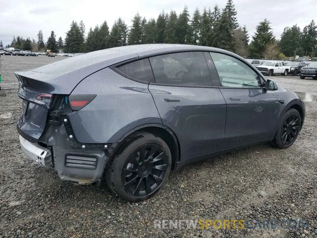 3 Photograph of a damaged car 7SAYGDEE1PA123019 TESLA MODEL Y 2023
