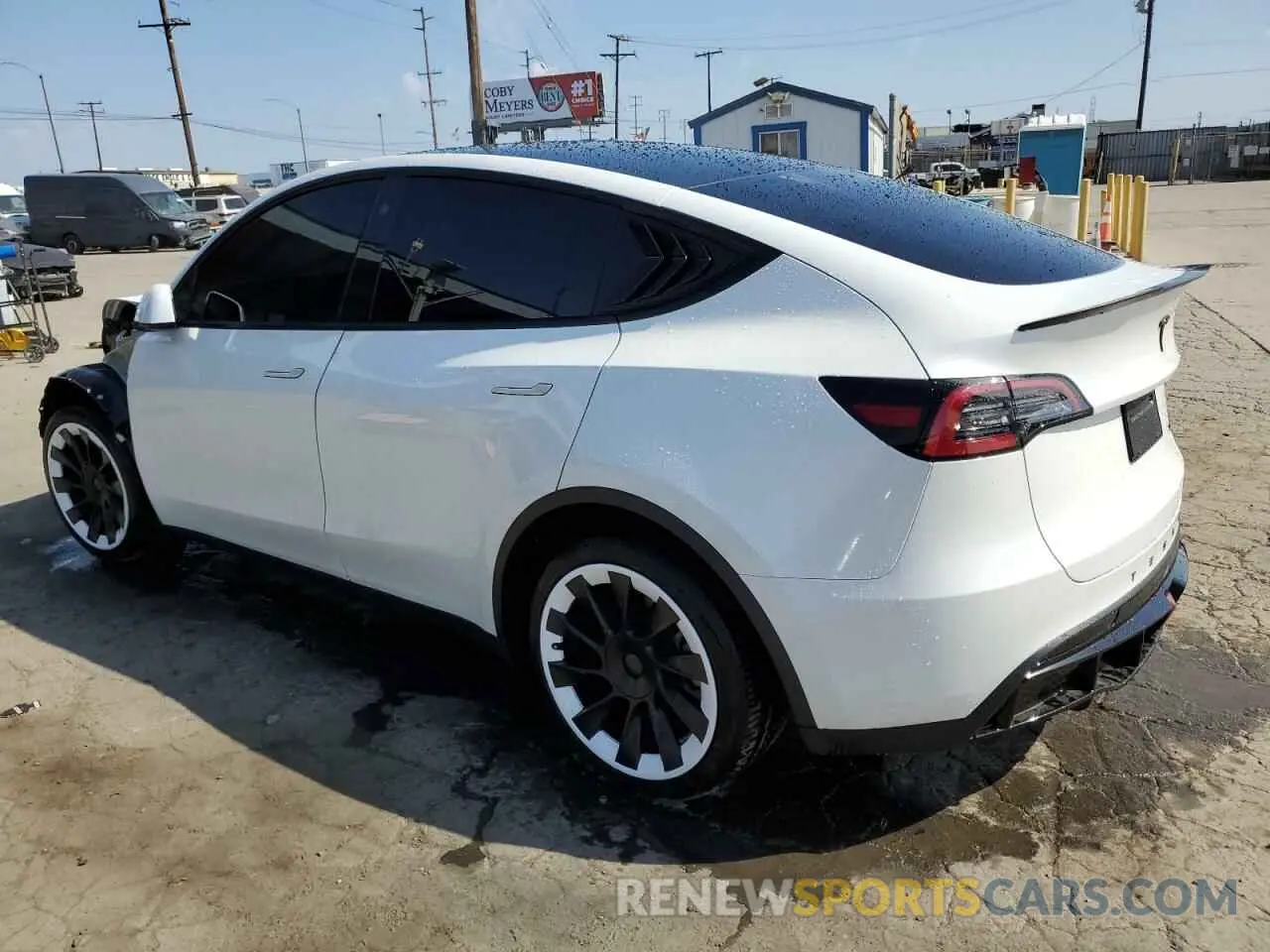 2 Photograph of a damaged car 7SAYGDEE1PA125692 TESLA MODEL Y 2023