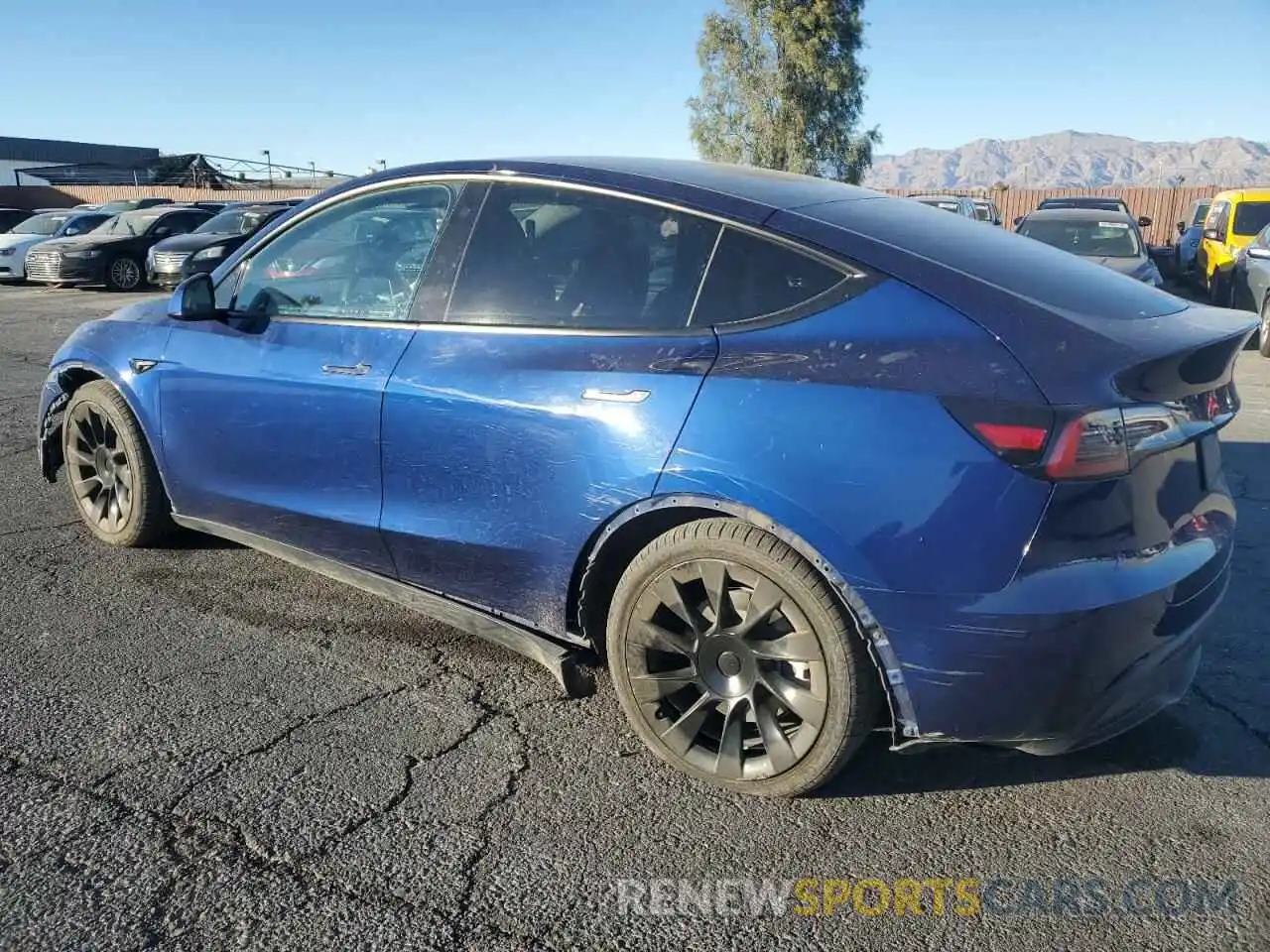 2 Photograph of a damaged car 7SAYGDEE1PA127748 TESLA MODEL Y 2023