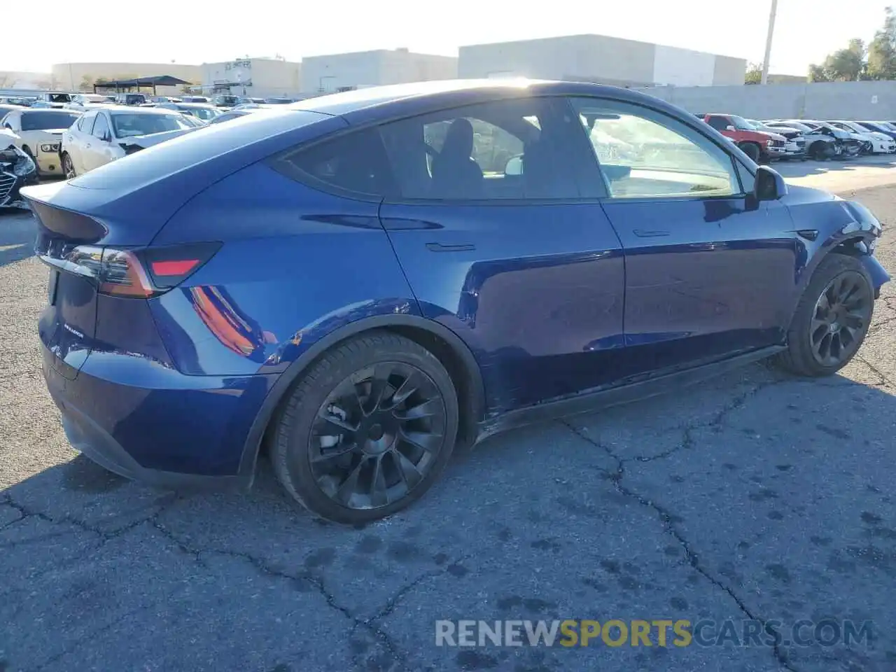 3 Photograph of a damaged car 7SAYGDEE1PA127748 TESLA MODEL Y 2023