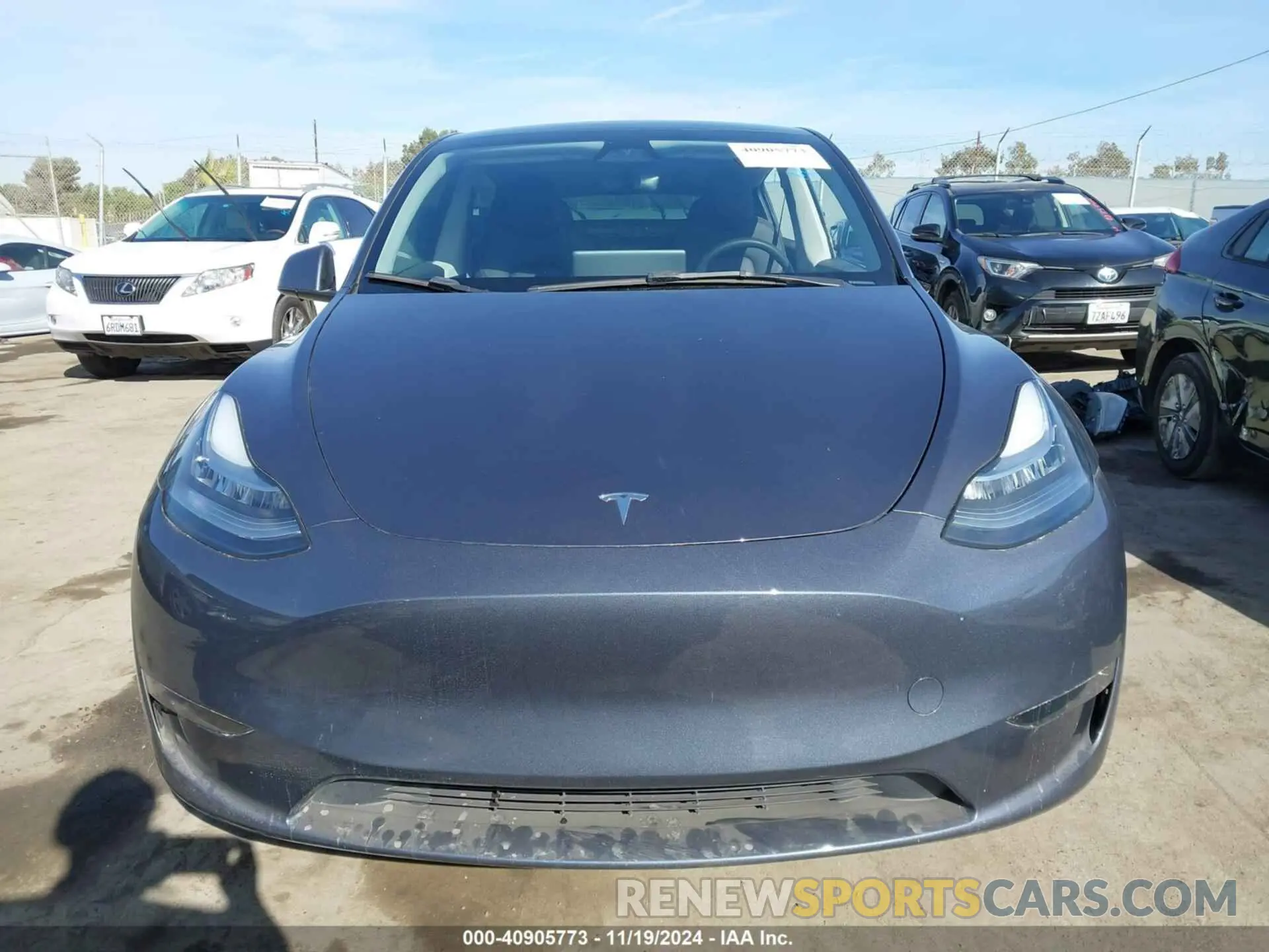 12 Photograph of a damaged car 7SAYGDEE1PA137017 TESLA MODEL Y 2023