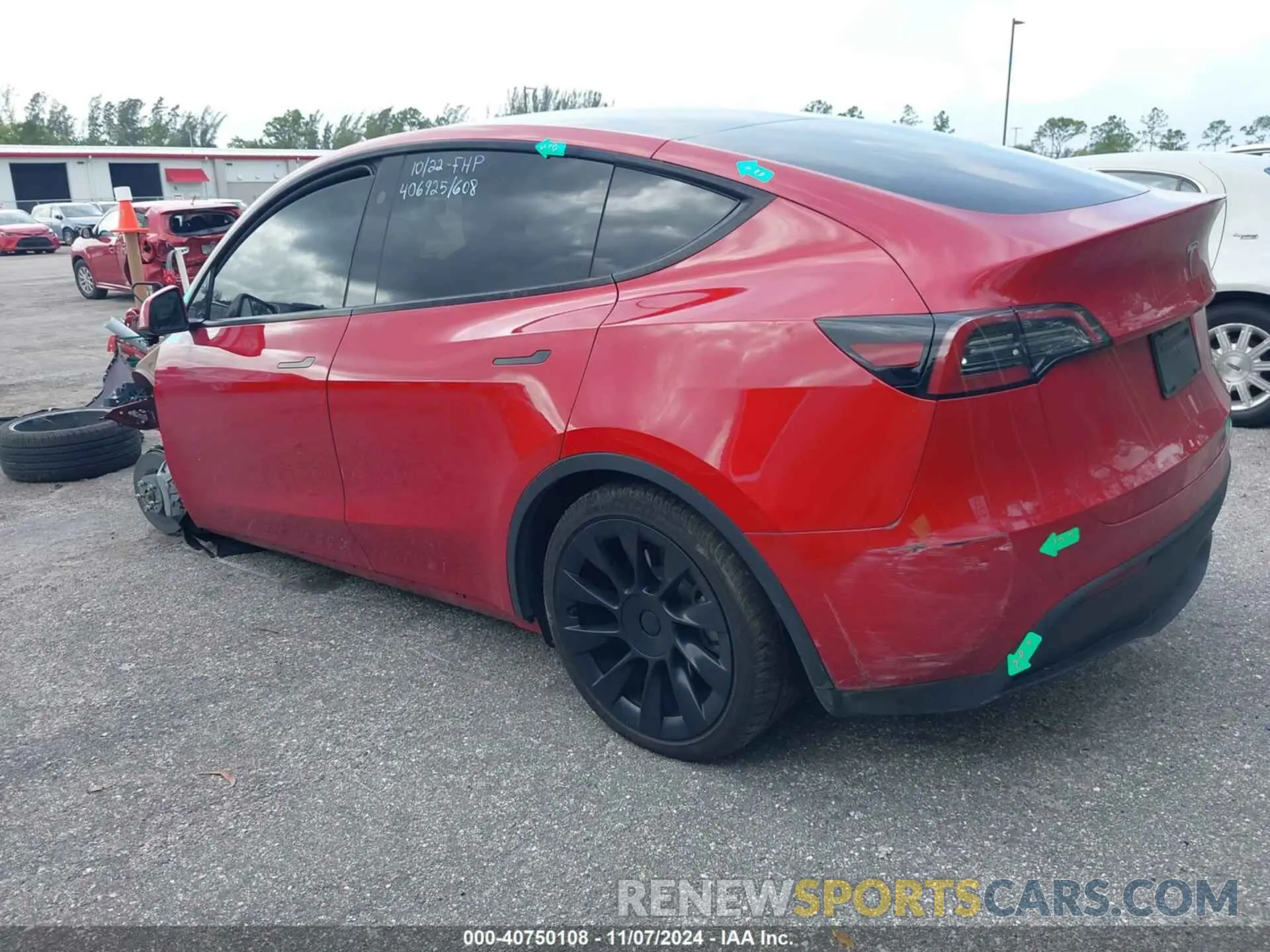 3 Photograph of a damaged car 7SAYGDEE1PA146297 TESLA MODEL Y 2023