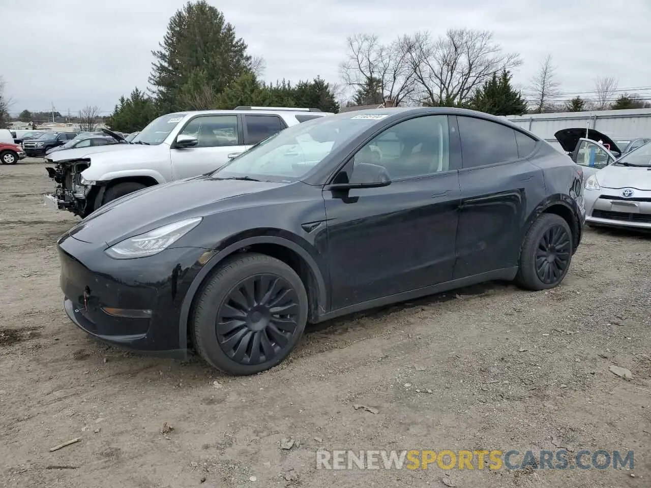 1 Photograph of a damaged car 7SAYGDEE1PA150771 TESLA MODEL Y 2023