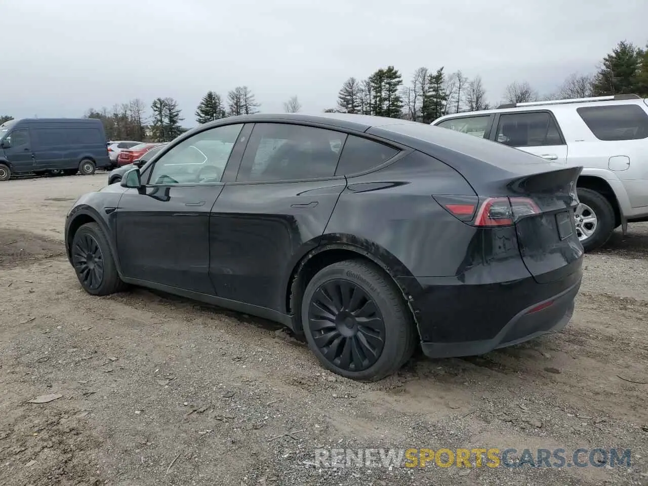 2 Photograph of a damaged car 7SAYGDEE1PA150771 TESLA MODEL Y 2023
