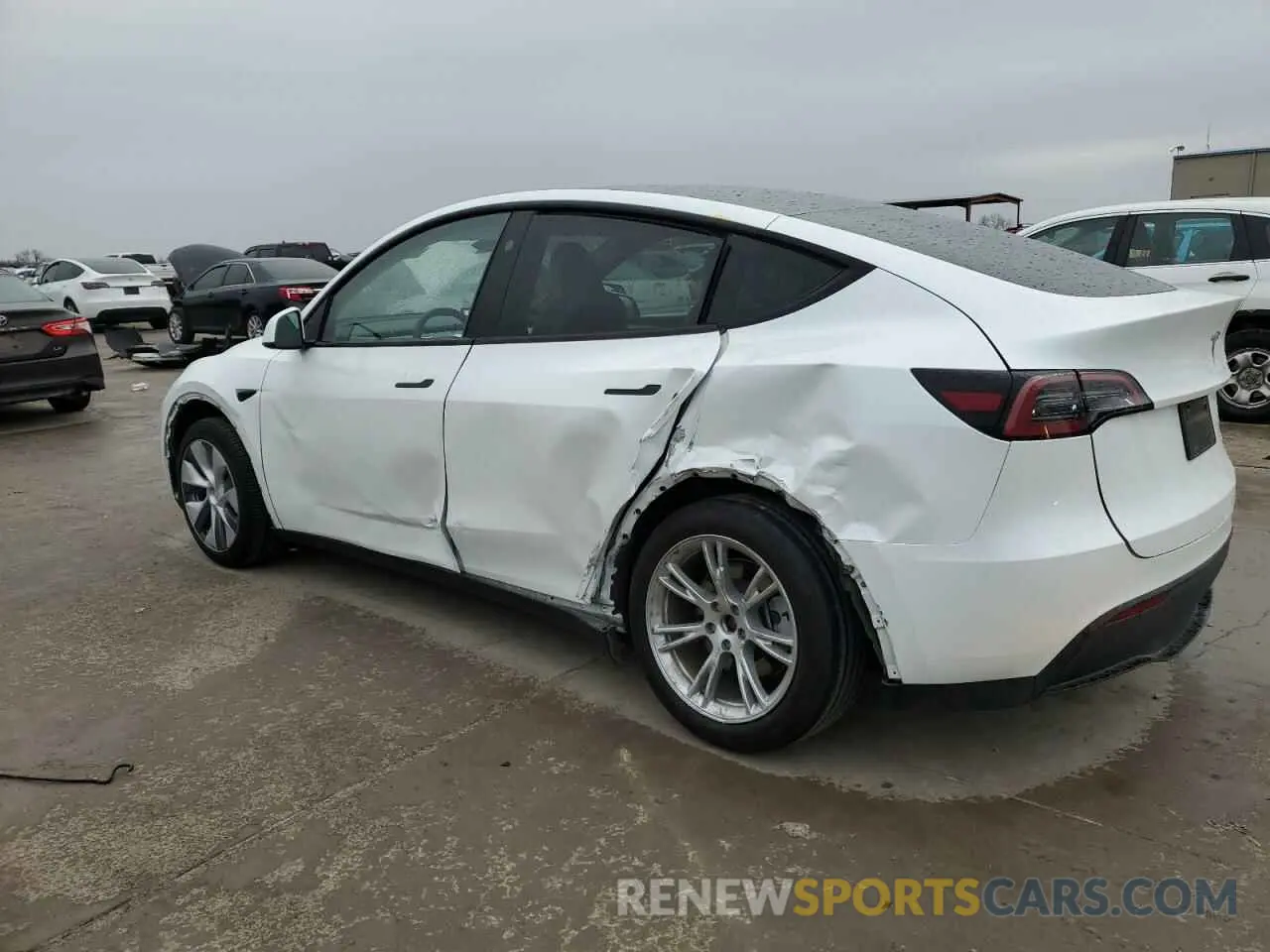 2 Photograph of a damaged car 7SAYGDEE1PA160314 TESLA MODEL Y 2023