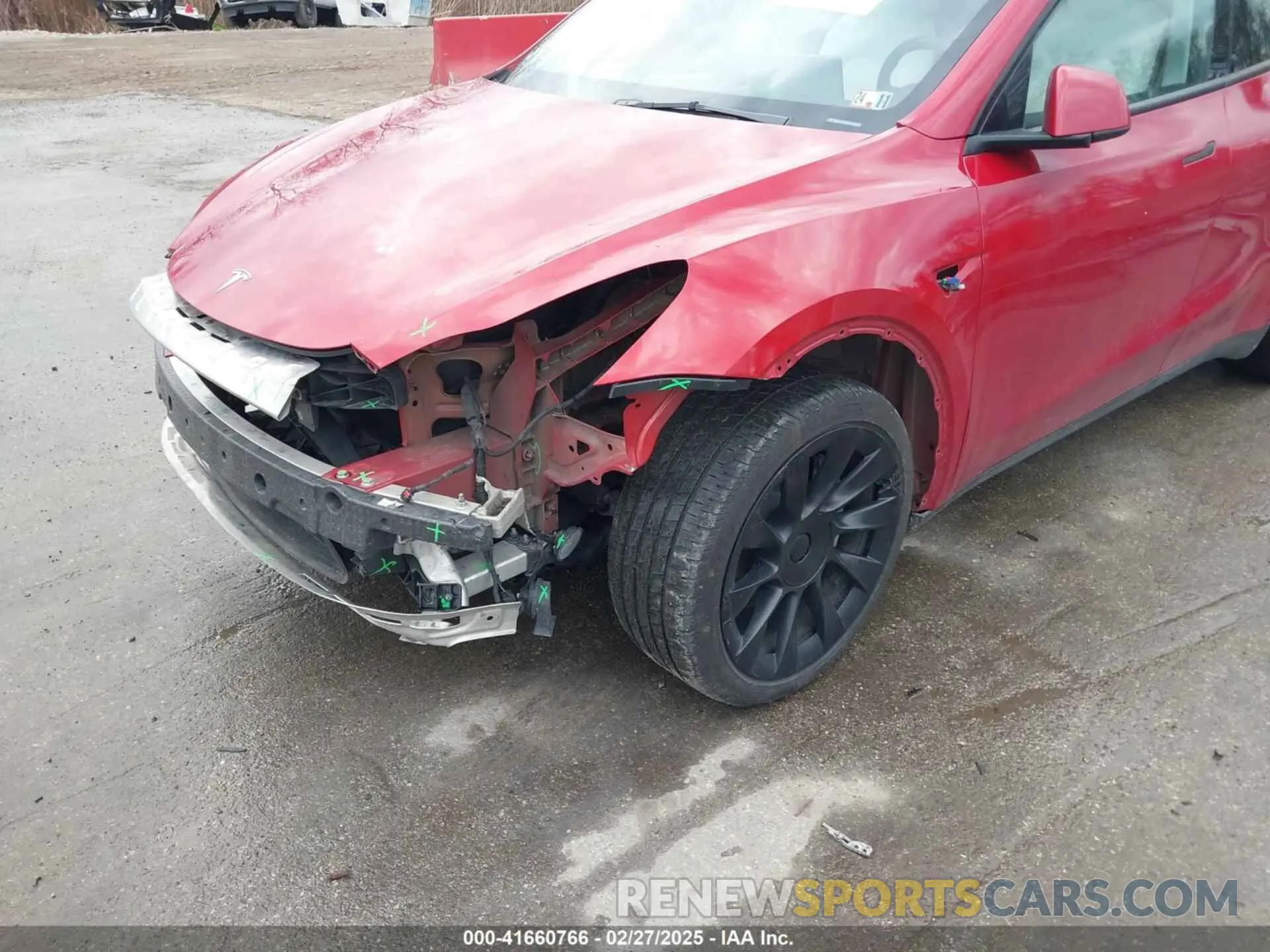 6 Photograph of a damaged car 7SAYGDEE1PA169031 TESLA MODEL Y 2023