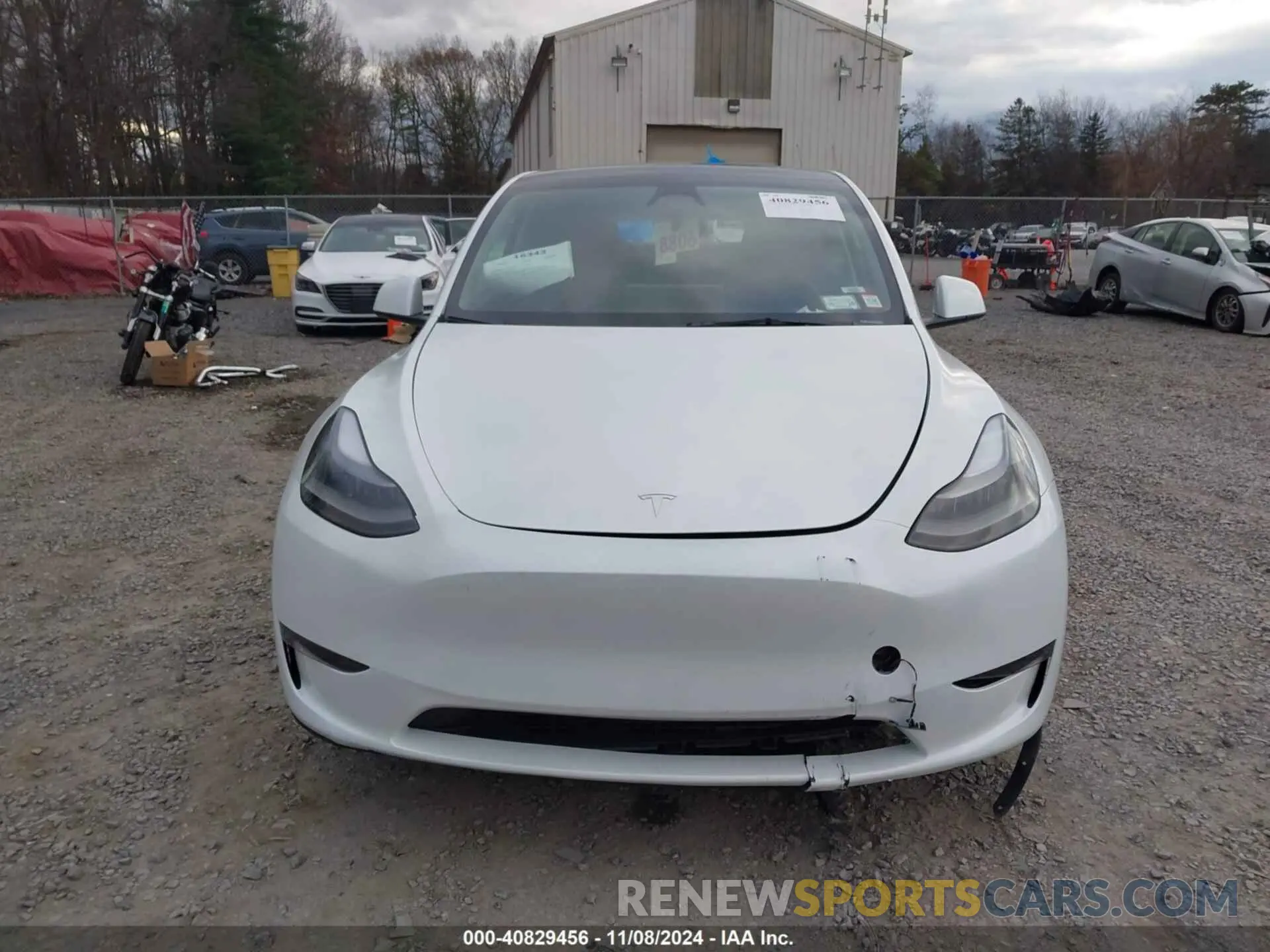 12 Photograph of a damaged car 7SAYGDEE1PA173984 TESLA MODEL Y 2023