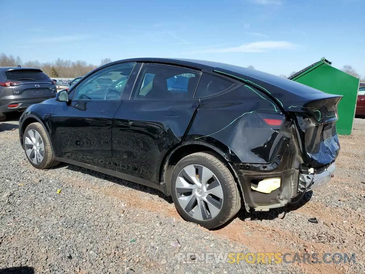2 Photograph of a damaged car 7SAYGDEE1PA191028 TESLA MODEL Y 2023