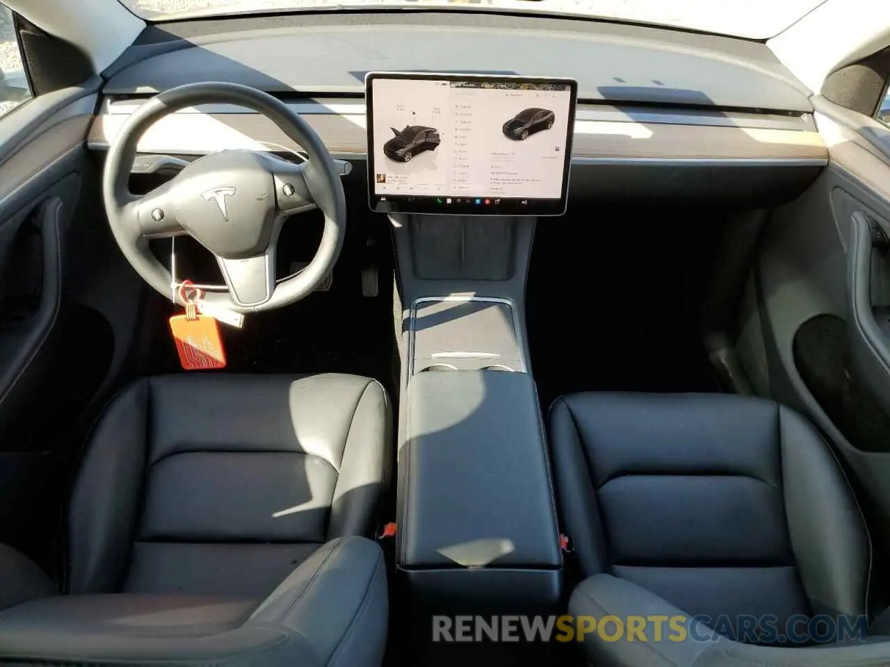 8 Photograph of a damaged car 7SAYGDEE1PA191028 TESLA MODEL Y 2023