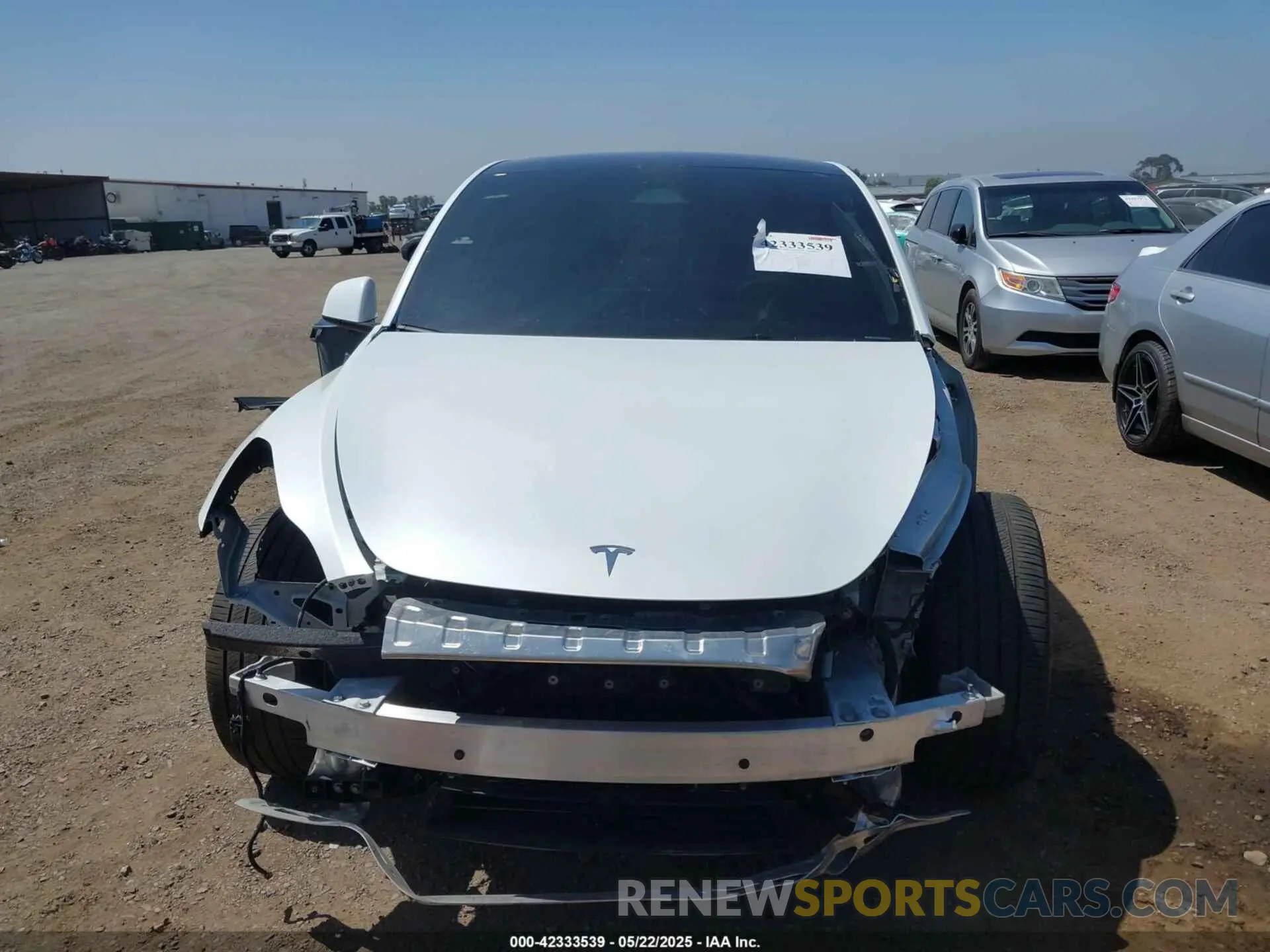 13 Photograph of a damaged car 7SAYGDEE1PA191255 TESLA MODEL Y 2023