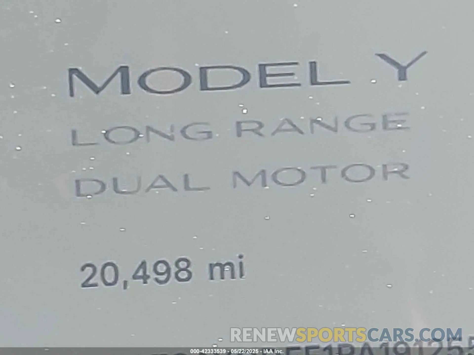 16 Photograph of a damaged car 7SAYGDEE1PA191255 TESLA MODEL Y 2023