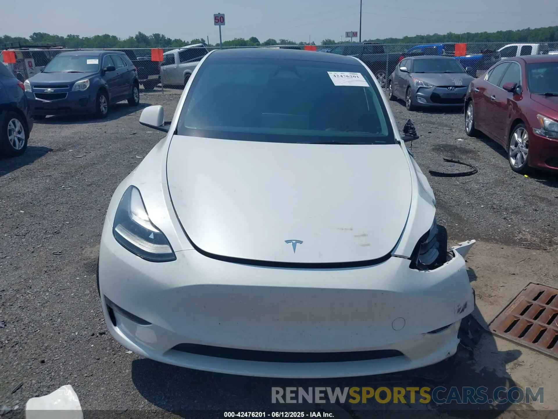 12 Photograph of a damaged car 7SAYGDEE1PA192907 TESLA MODEL Y 2023