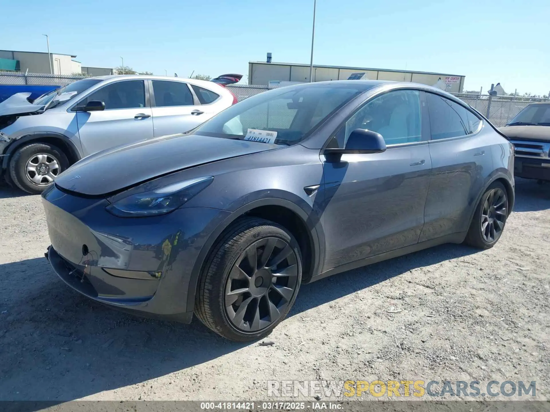 2 Photograph of a damaged car 7SAYGDEE1PA203937 TESLA MODEL Y 2023