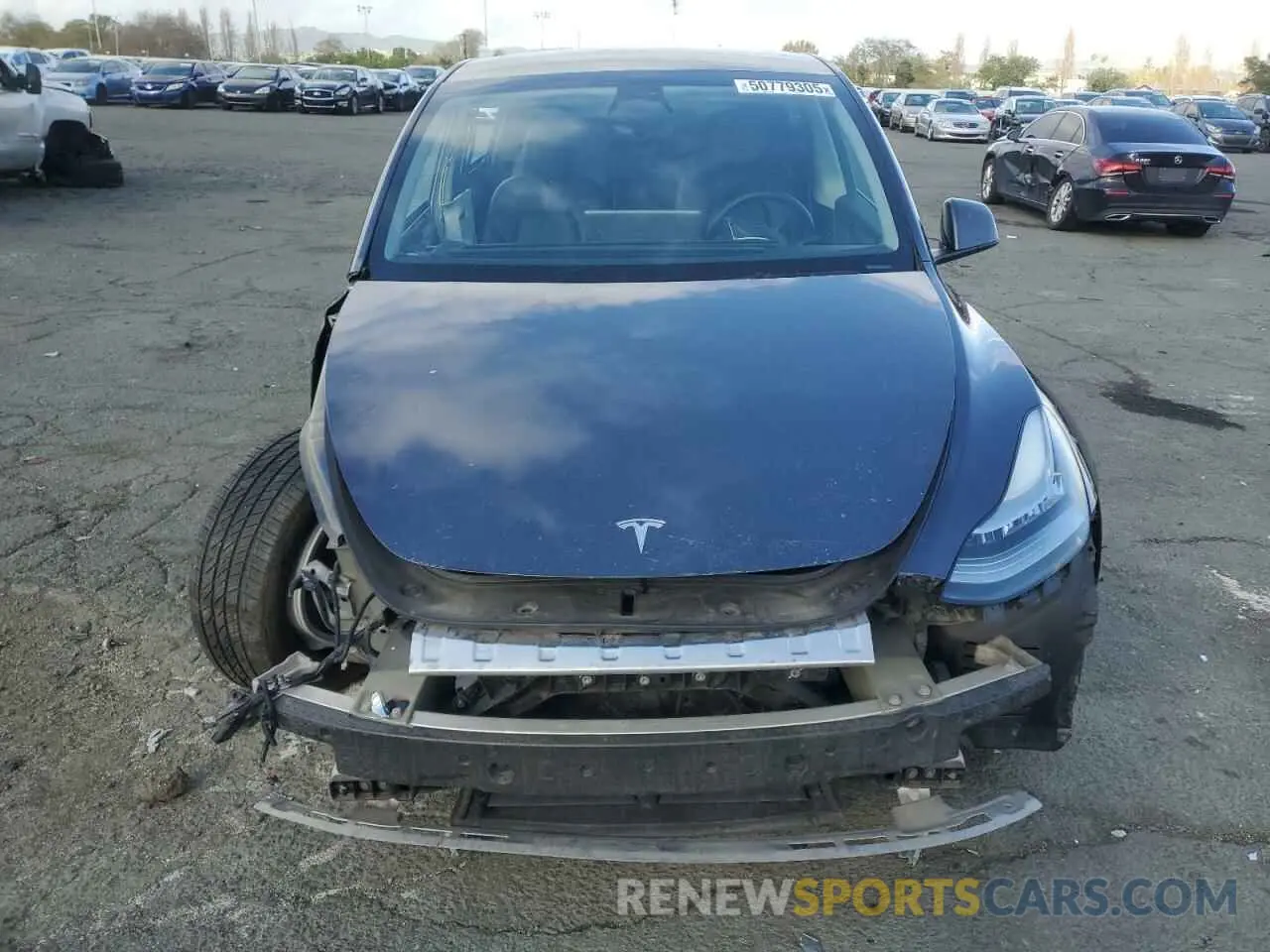 5 Photograph of a damaged car 7SAYGDEE1PF585227 TESLA MODEL Y 2023