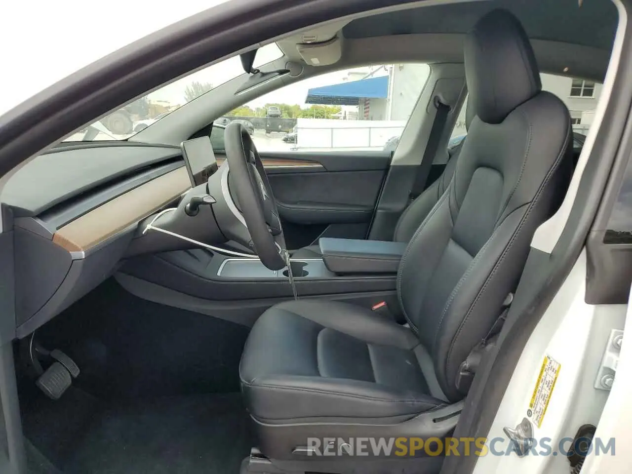 7 Photograph of a damaged car 7SAYGDEE1PF595496 TESLA MODEL Y 2023