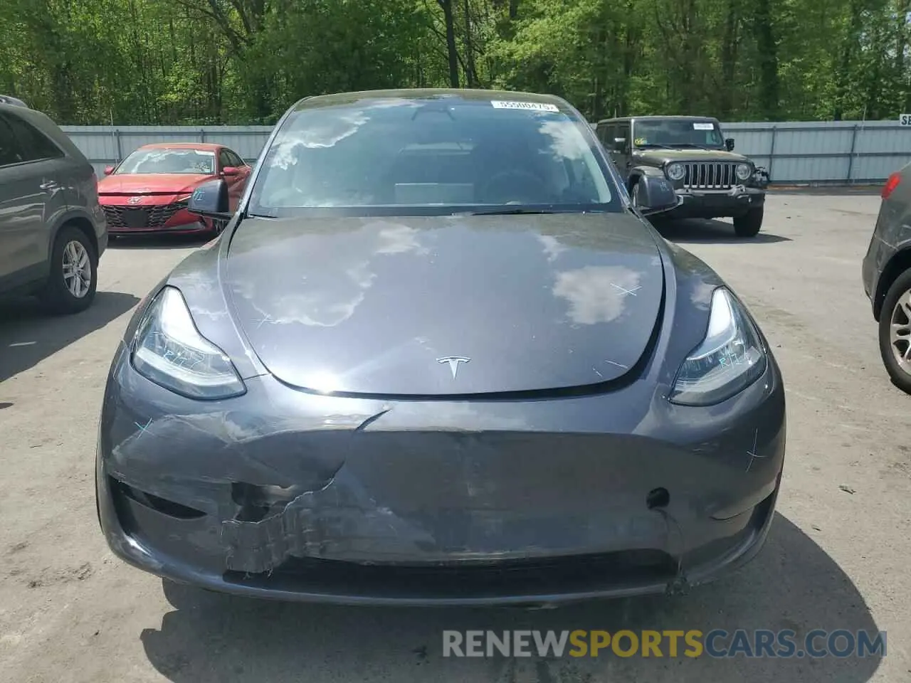 5 Photograph of a damaged car 7SAYGDEE1PF612166 TESLA MODEL Y 2023