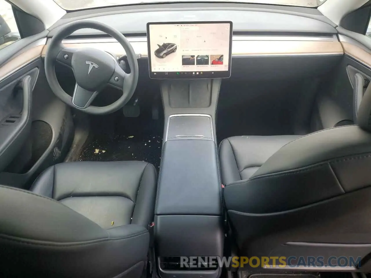 8 Photograph of a damaged car 7SAYGDEE1PF612166 TESLA MODEL Y 2023