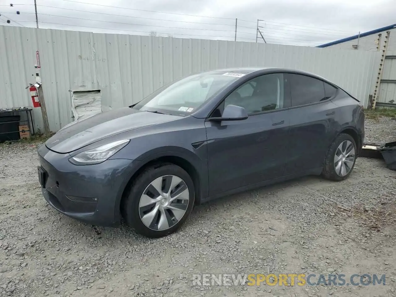 1 Photograph of a damaged car 7SAYGDEE1PF614001 TESLA MODEL Y 2023