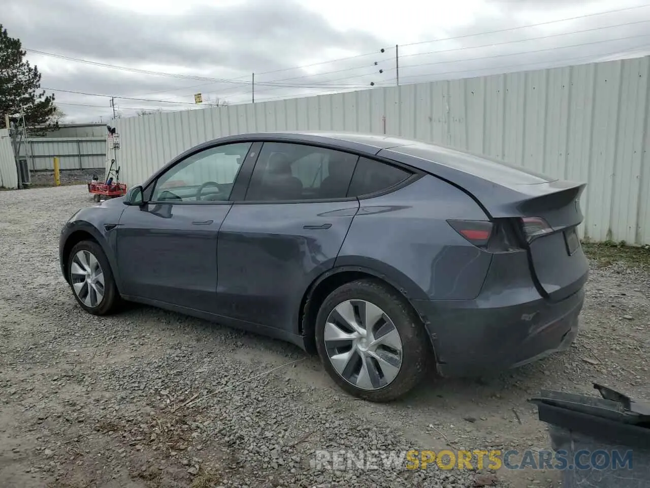 2 Photograph of a damaged car 7SAYGDEE1PF614001 TESLA MODEL Y 2023