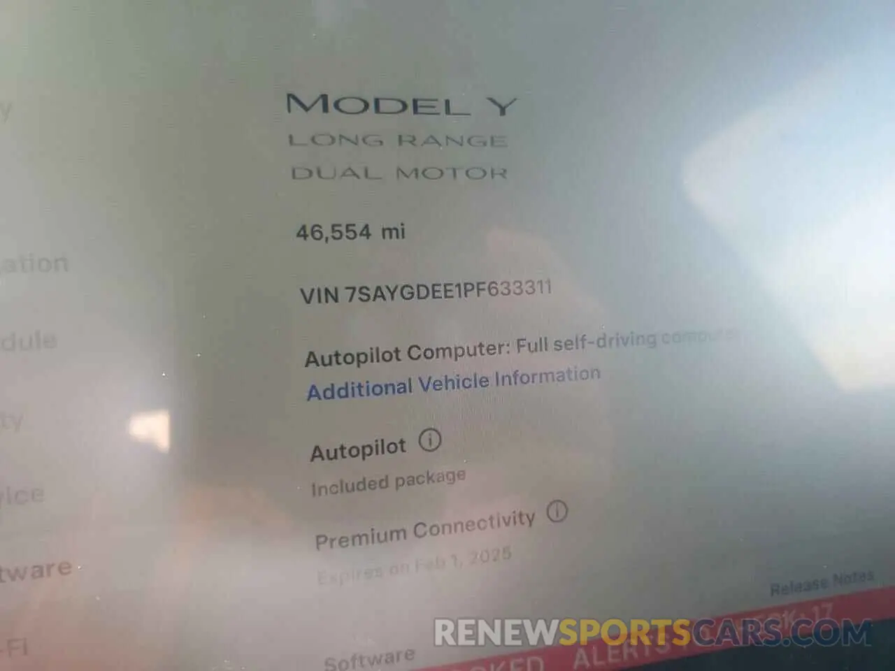 9 Photograph of a damaged car 7SAYGDEE1PF633311 TESLA MODEL Y 2023