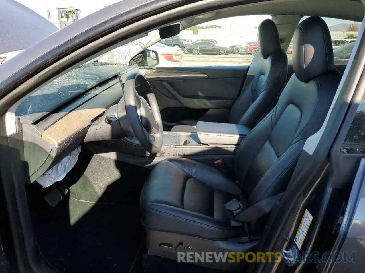 7 Photograph of a damaged car 7SAYGDEE1PF637410 TESLA MODEL Y 2023