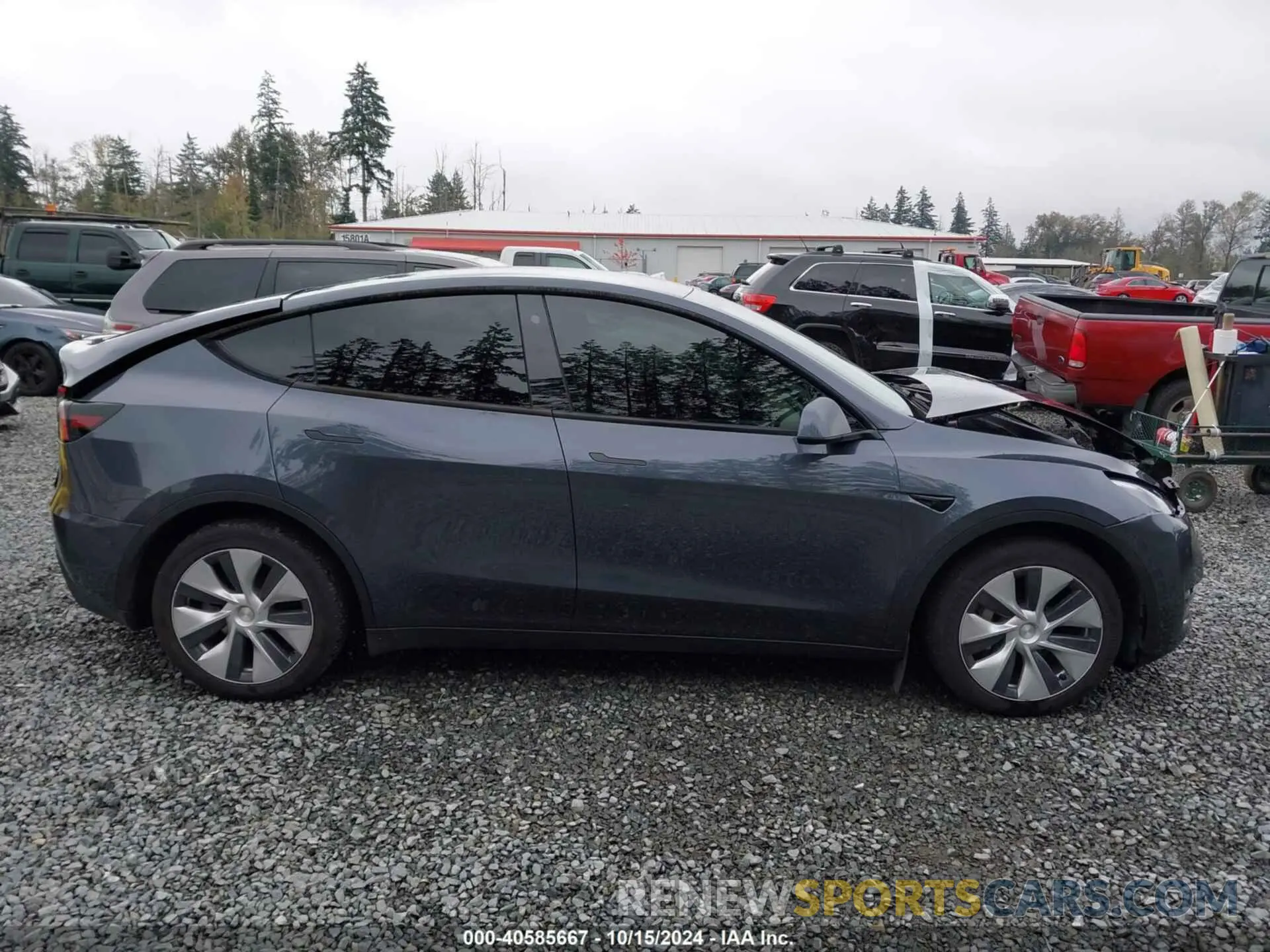 13 Photograph of a damaged car 7SAYGDEE1PF645877 TESLA MODEL Y 2023