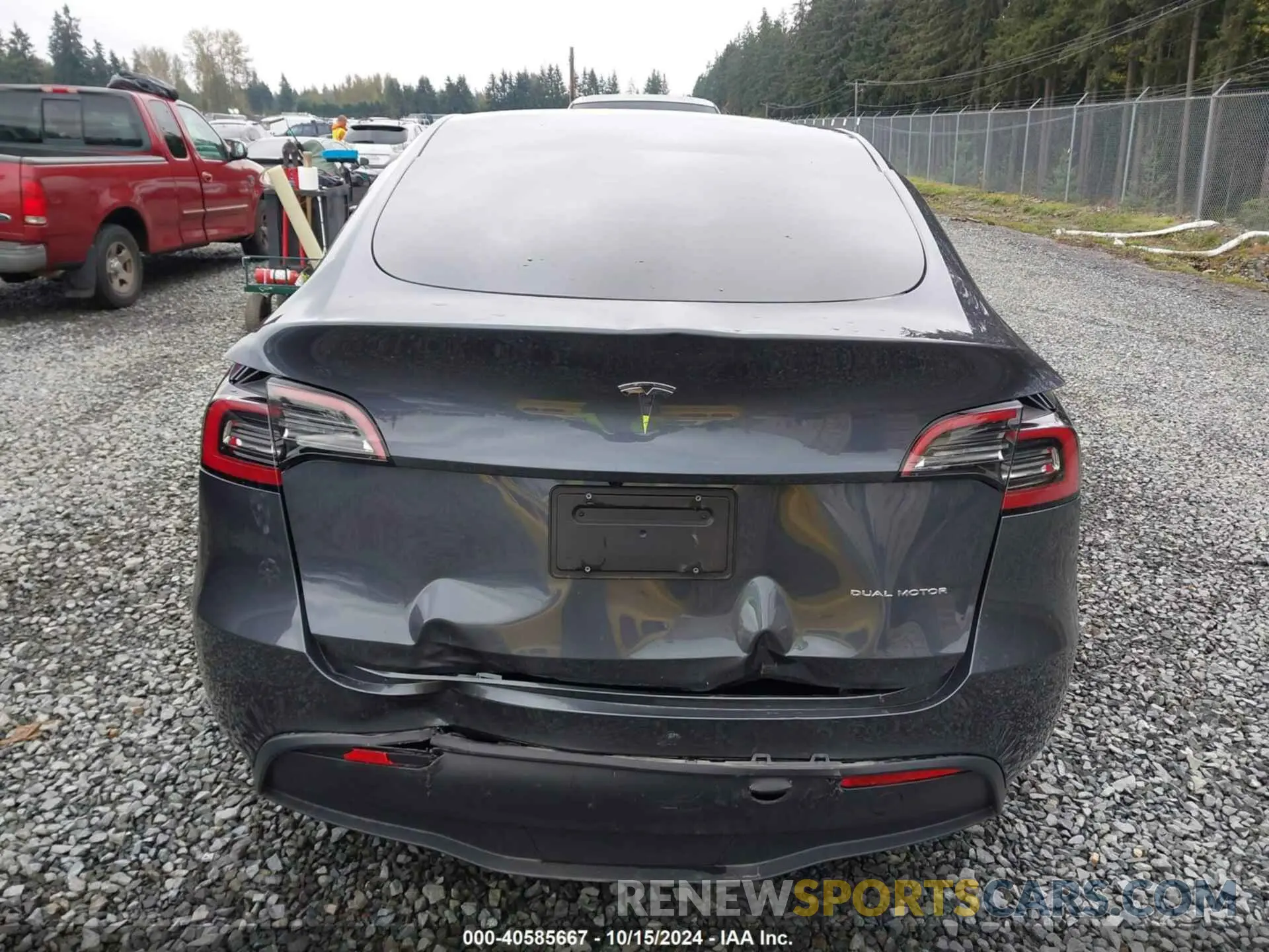 16 Photograph of a damaged car 7SAYGDEE1PF645877 TESLA MODEL Y 2023