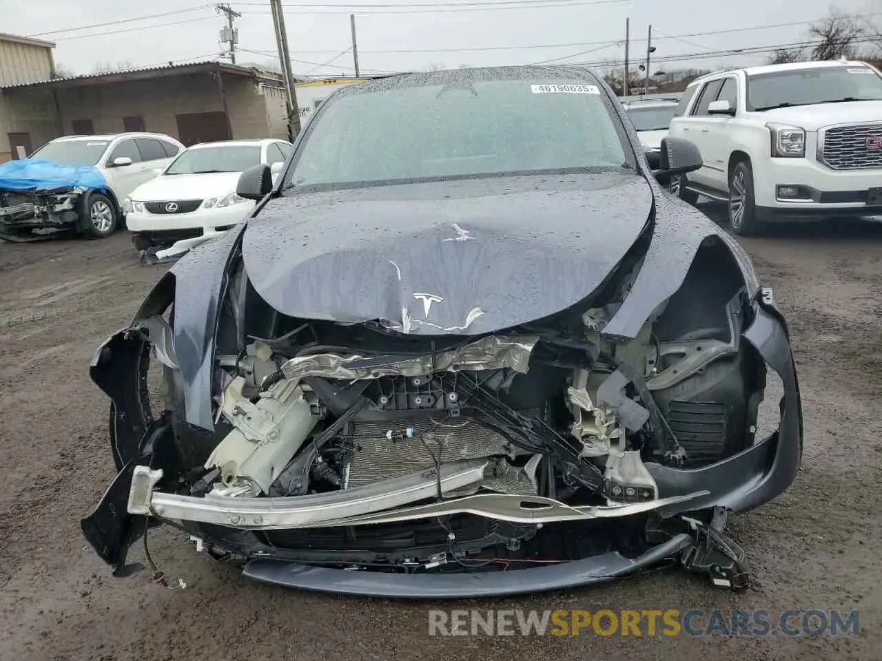 5 Photograph of a damaged car 7SAYGDEE1PF684209 TESLA MODEL Y 2023