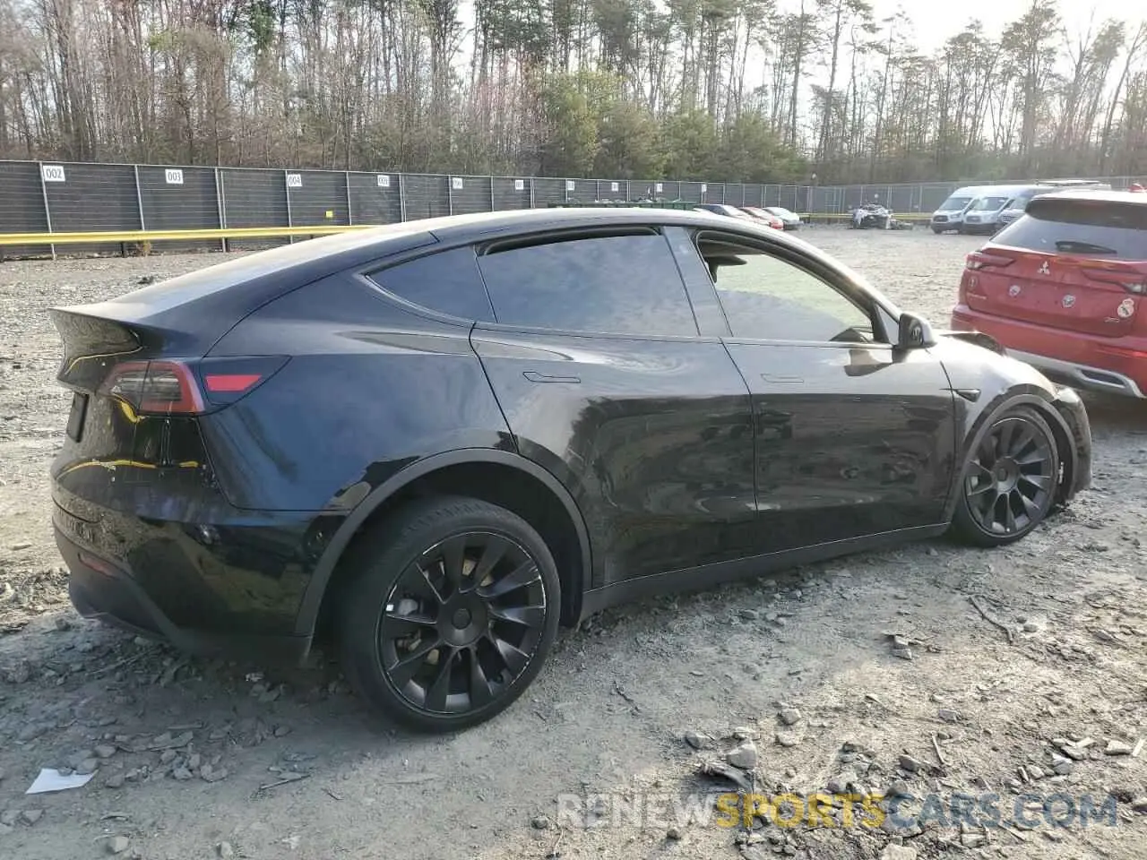 3 Photograph of a damaged car 7SAYGDEE1PF693055 TESLA MODEL Y 2023