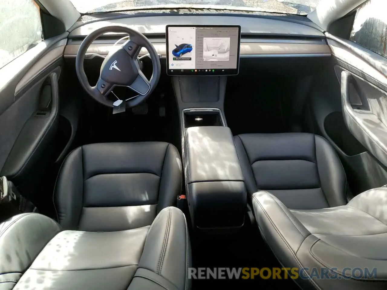 8 Photograph of a damaged car 7SAYGDEE1PF714616 TESLA MODEL Y 2023