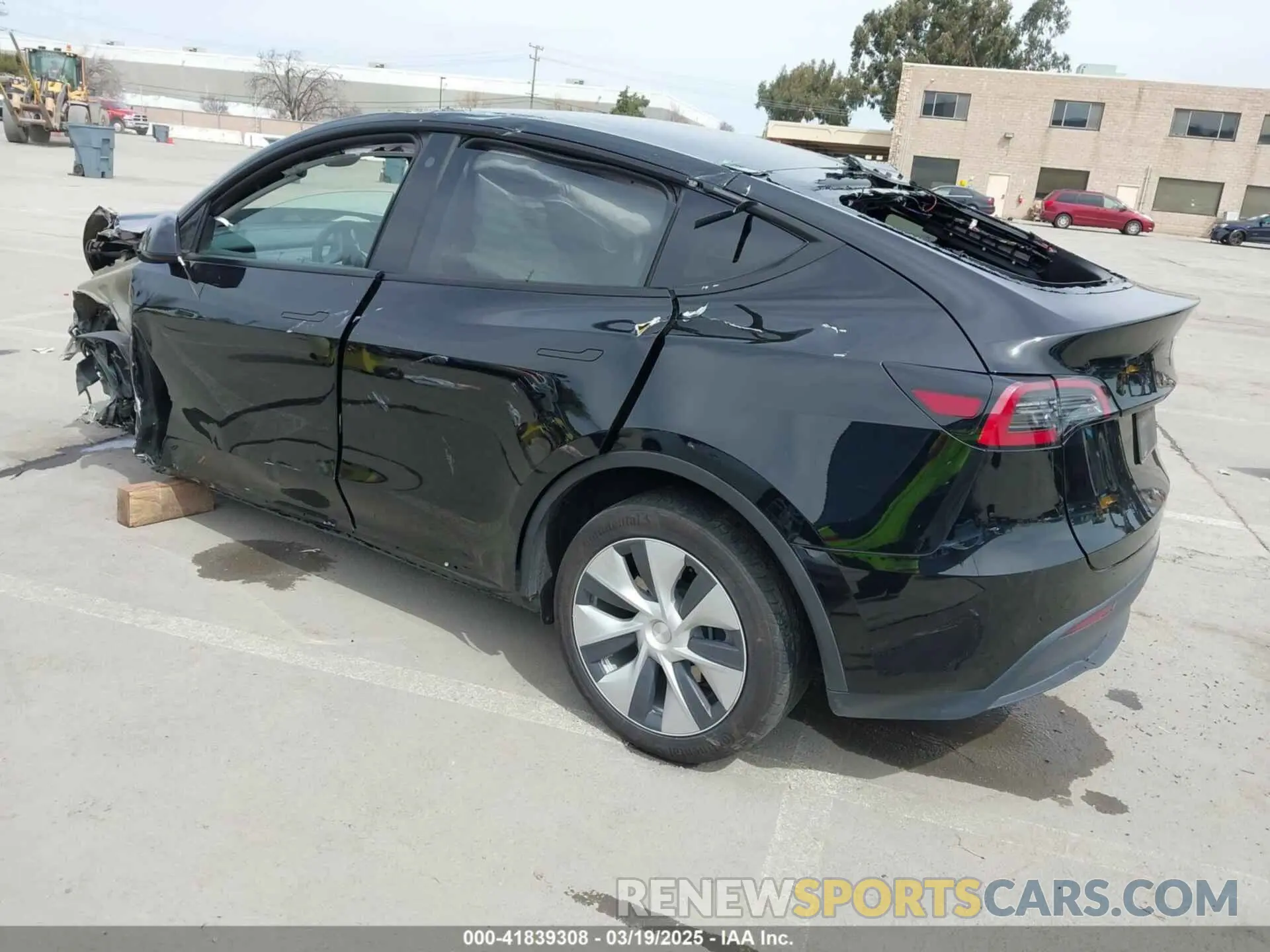 3 Photograph of a damaged car 7SAYGDEE1PF748426 TESLA MODEL Y 2023