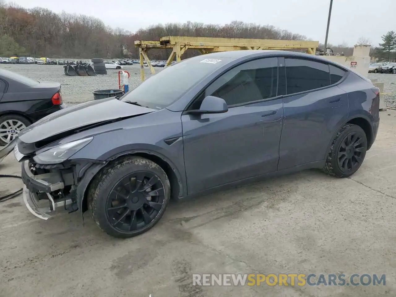 1 Photograph of a damaged car 7SAYGDEE1PF753688 TESLA MODEL Y 2023