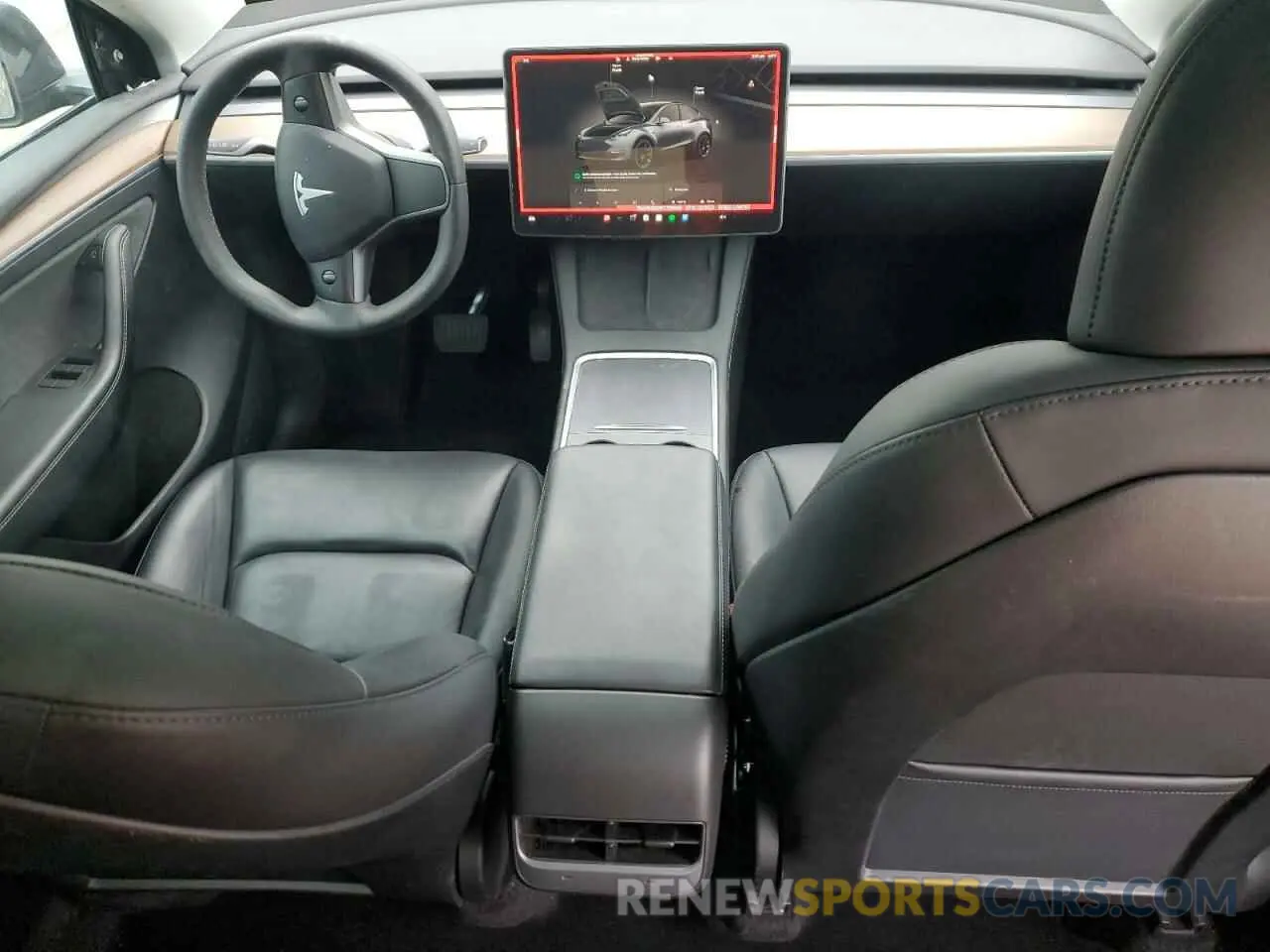 8 Photograph of a damaged car 7SAYGDEE1PF753688 TESLA MODEL Y 2023