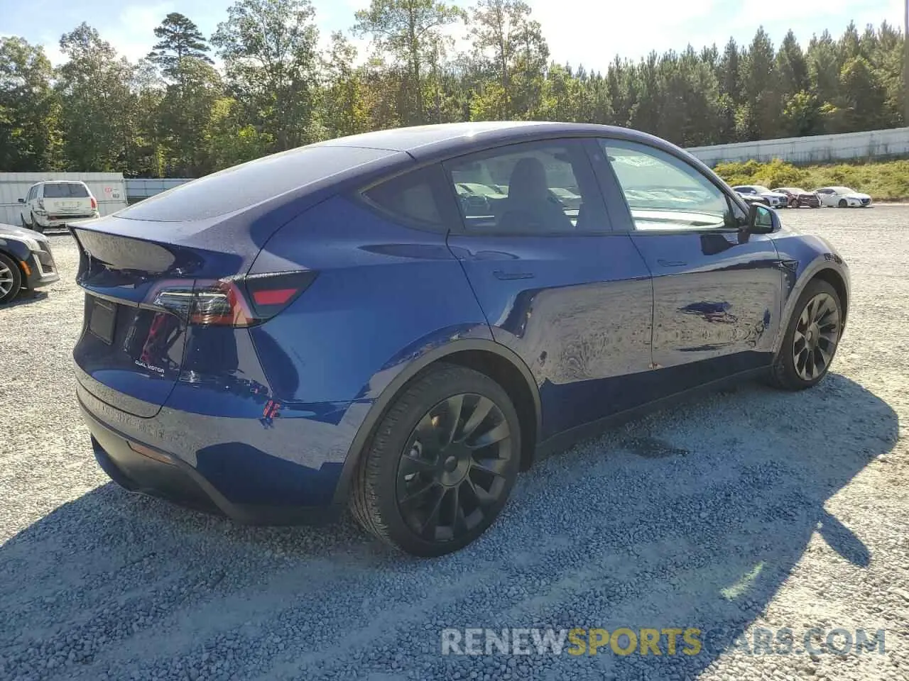 3 Photograph of a damaged car 7SAYGDEE1PF758373 TESLA MODEL Y 2023