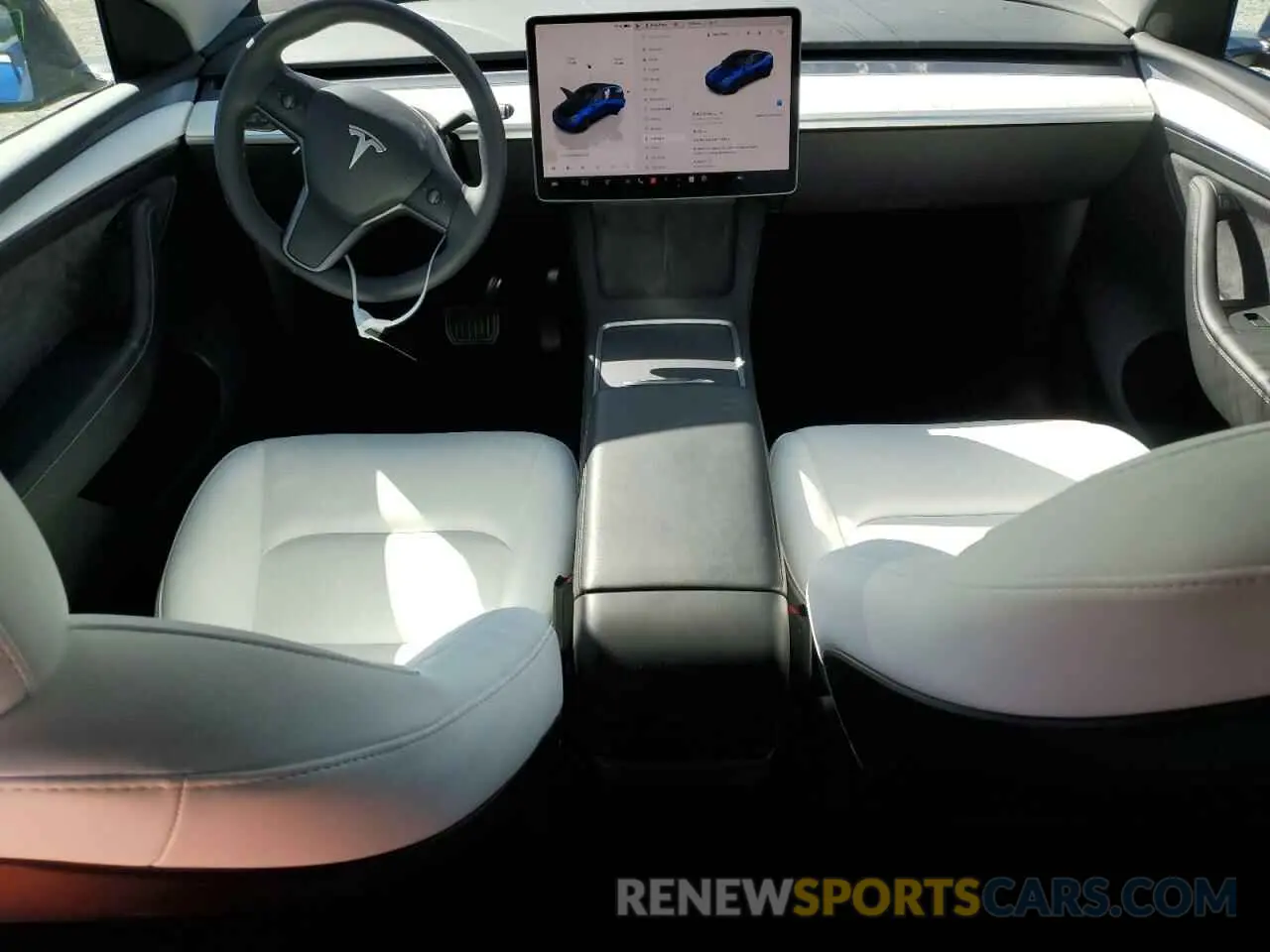 8 Photograph of a damaged car 7SAYGDEE1PF758373 TESLA MODEL Y 2023