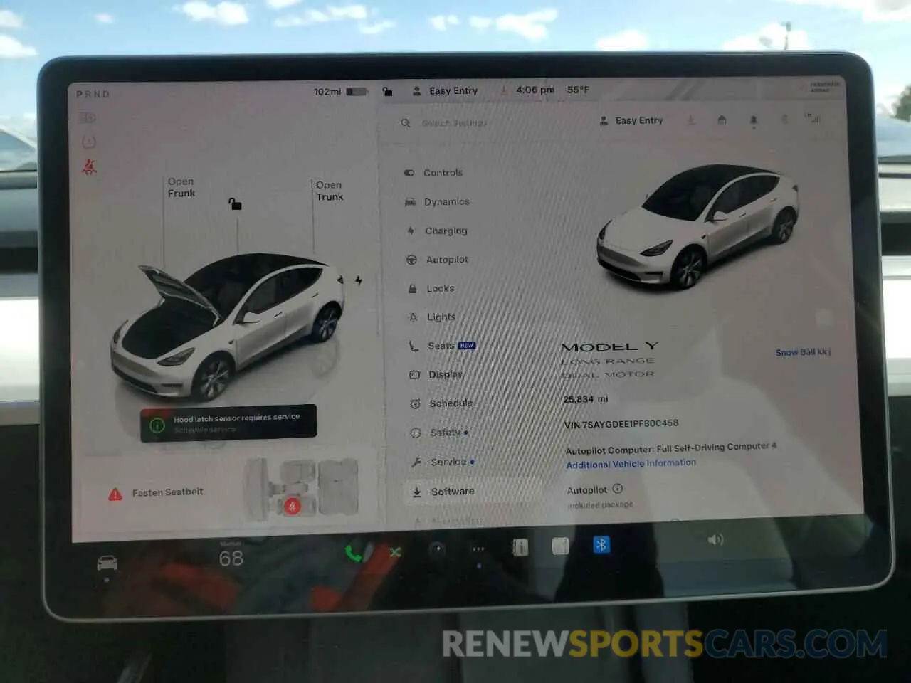9 Photograph of a damaged car 7SAYGDEE1PF800458 TESLA MODEL Y 2023