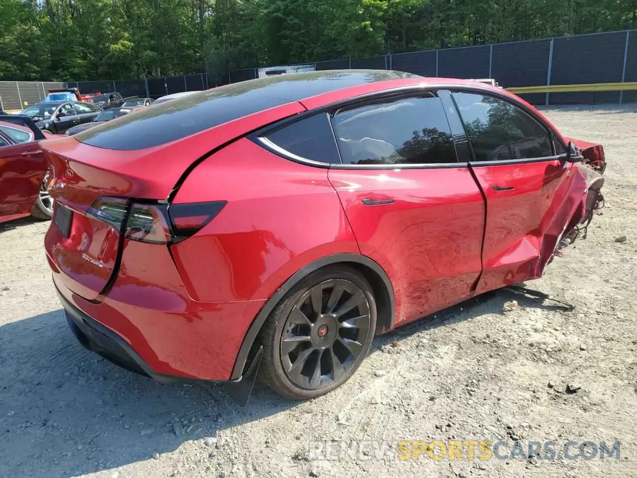 3 Photograph of a damaged car 7SAYGDEE1PF828874 TESLA MODEL Y 2023