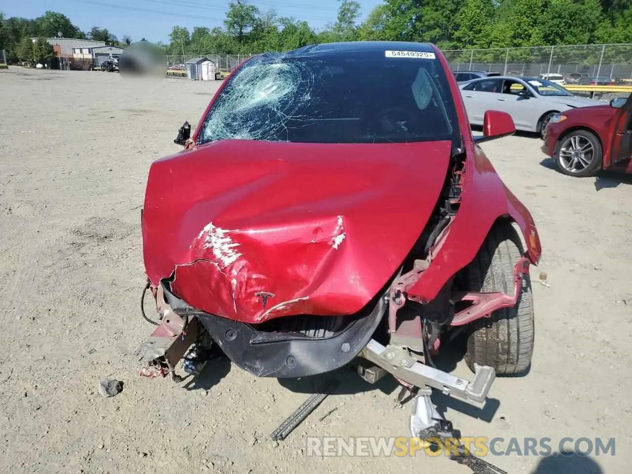 5 Photograph of a damaged car 7SAYGDEE1PF828874 TESLA MODEL Y 2023