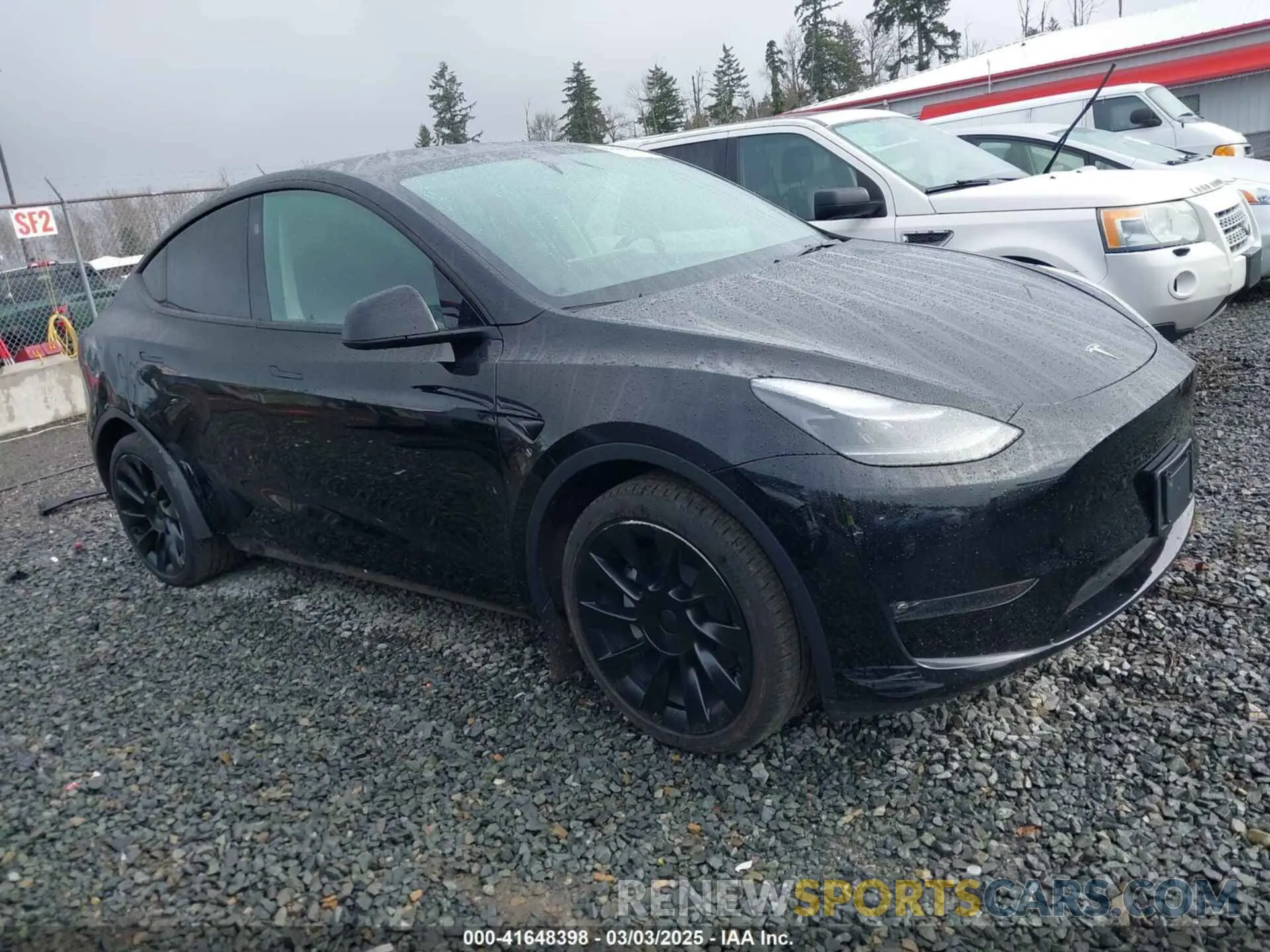 1 Photograph of a damaged car 7SAYGDEE1PF836506 TESLA MODEL Y 2023