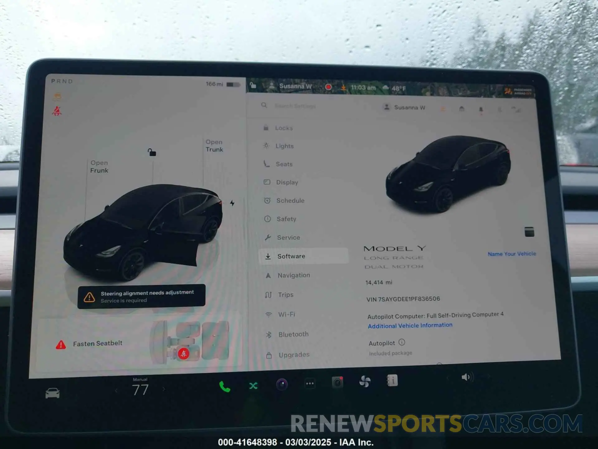 7 Photograph of a damaged car 7SAYGDEE1PF836506 TESLA MODEL Y 2023