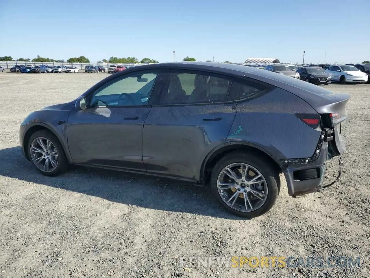 2 Photograph of a damaged car 7SAYGDEE1PF873698 TESLA MODEL Y 2023