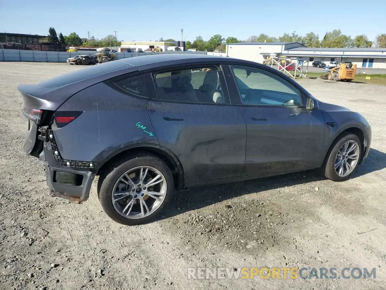 3 Photograph of a damaged car 7SAYGDEE1PF873698 TESLA MODEL Y 2023