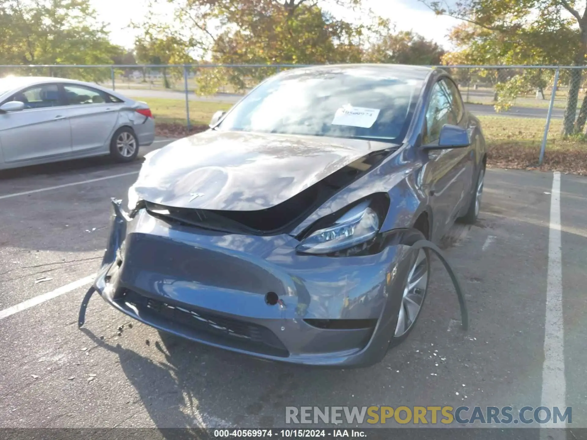 6 Photograph of a damaged car 7SAYGDEE1PF891960 TESLA MODEL Y 2023