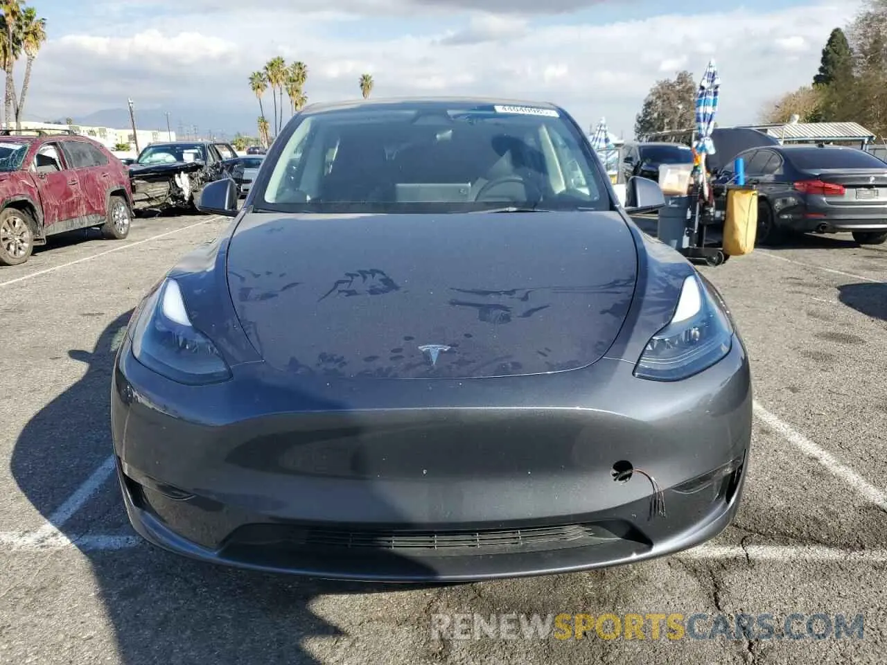 5 Photograph of a damaged car 7SAYGDEE1PF901211 TESLA MODEL Y 2023