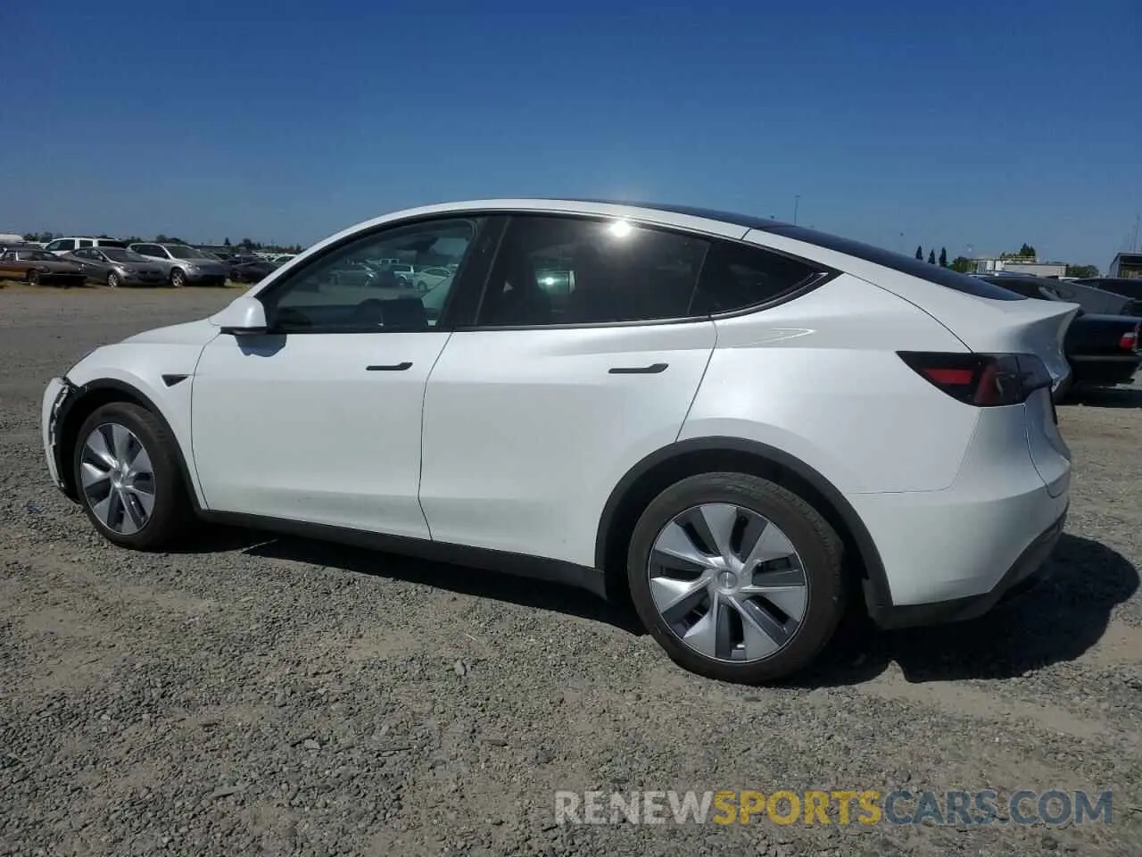 2 Photograph of a damaged car 7SAYGDEE1PF903976 TESLA MODEL Y 2023